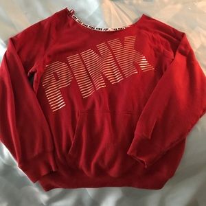 Victoria Secret PINK Slouchy crew neck sweatshirt