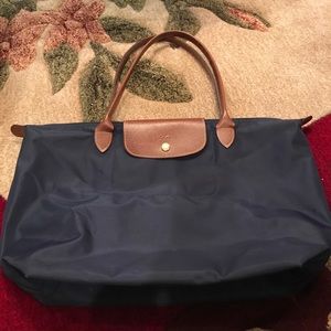 Large Navy Longchamp - In Fantastic Condition