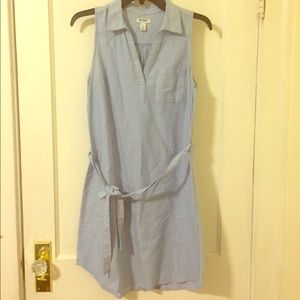 Old Navy chambray tank top dress