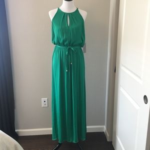 NWT! Jennifer Lopez Emerald Green Maxi Dress - 12