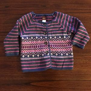 Tea Collection baby girls cardigan 12-18 months