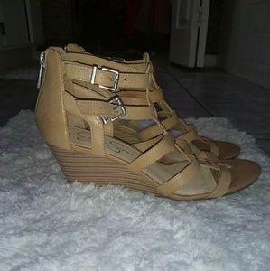 Cute strappy wedges