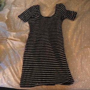 American apparel striped dress S