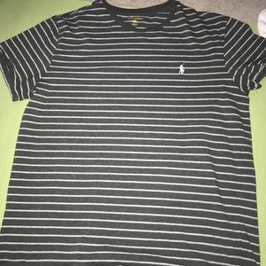Striped Polo Basic Tee