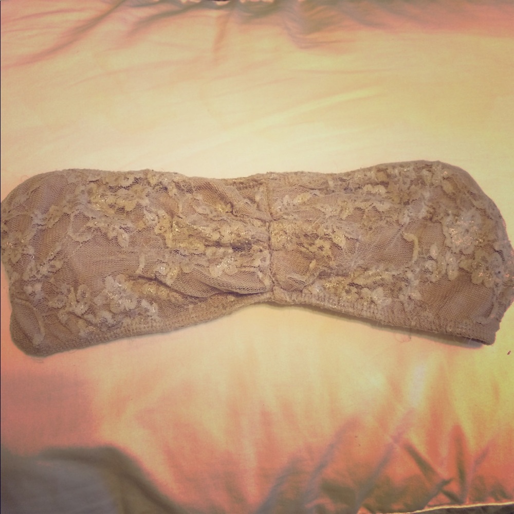 Lacey light brown bandeau!
