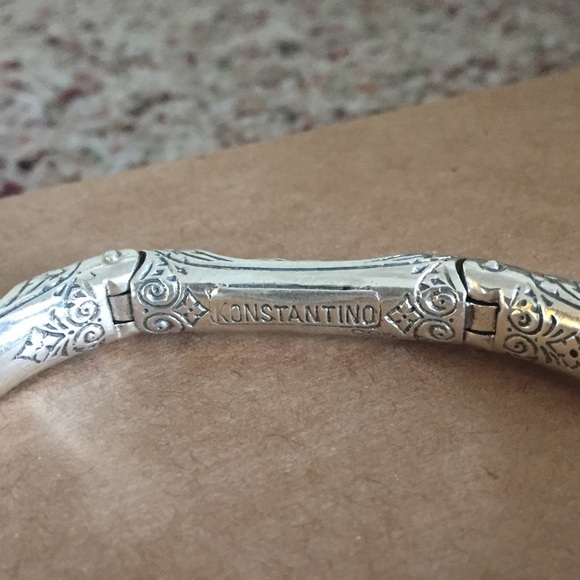 KONSTANTINO STERLING SILVER BRACELET - Picture 2 of 4