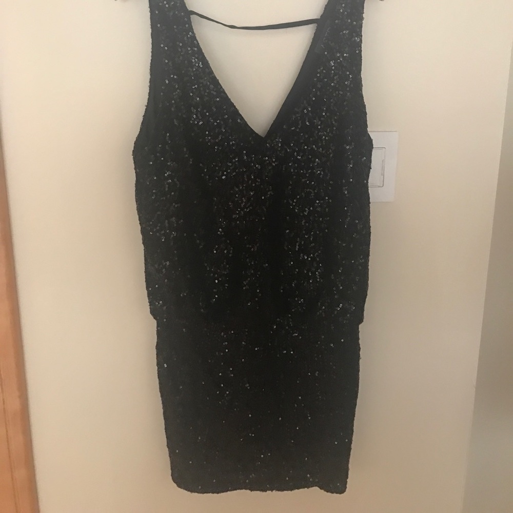 NWT sparkly black dress - Picture 1 of 3