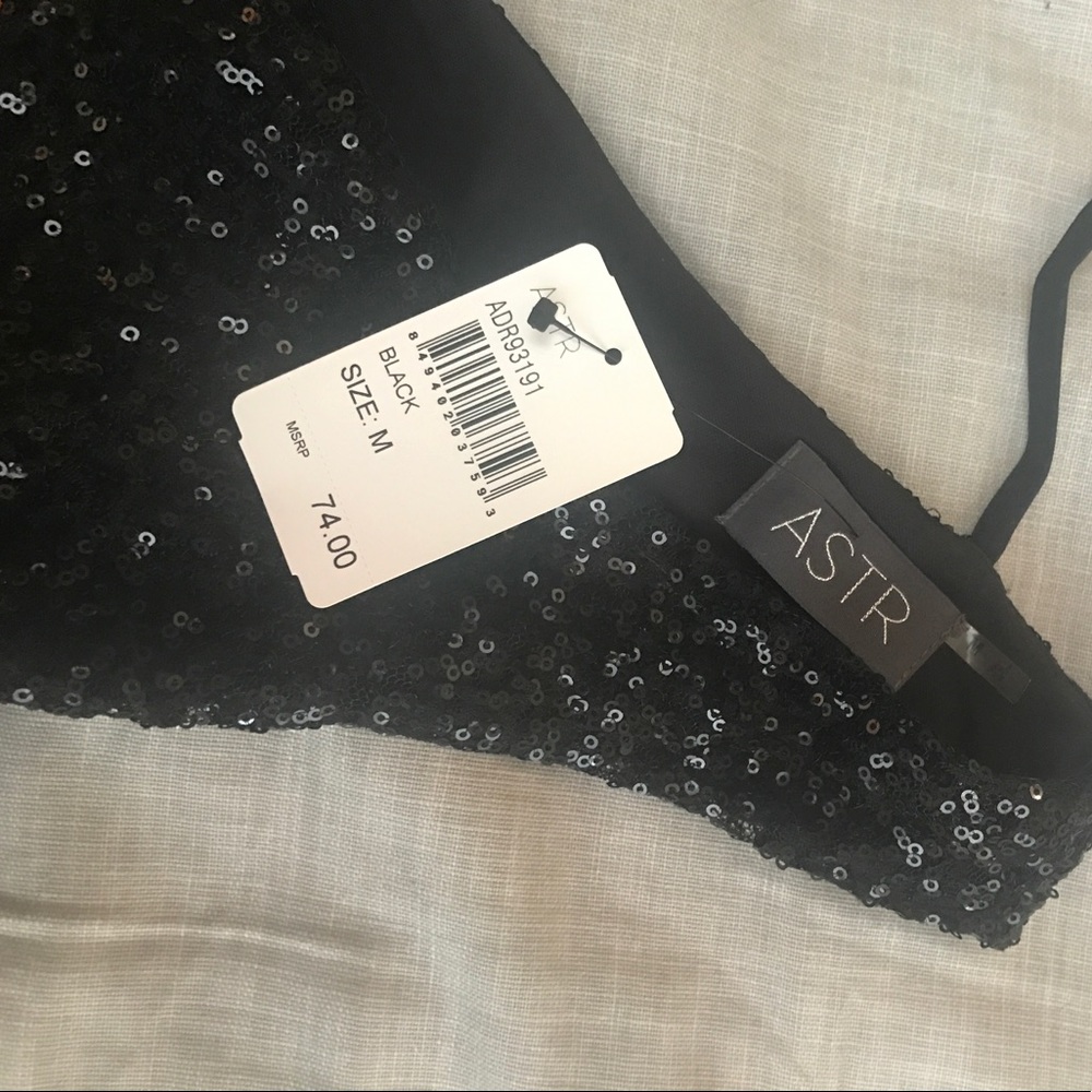 NWT sparkly black dress - Picture 2 of 3