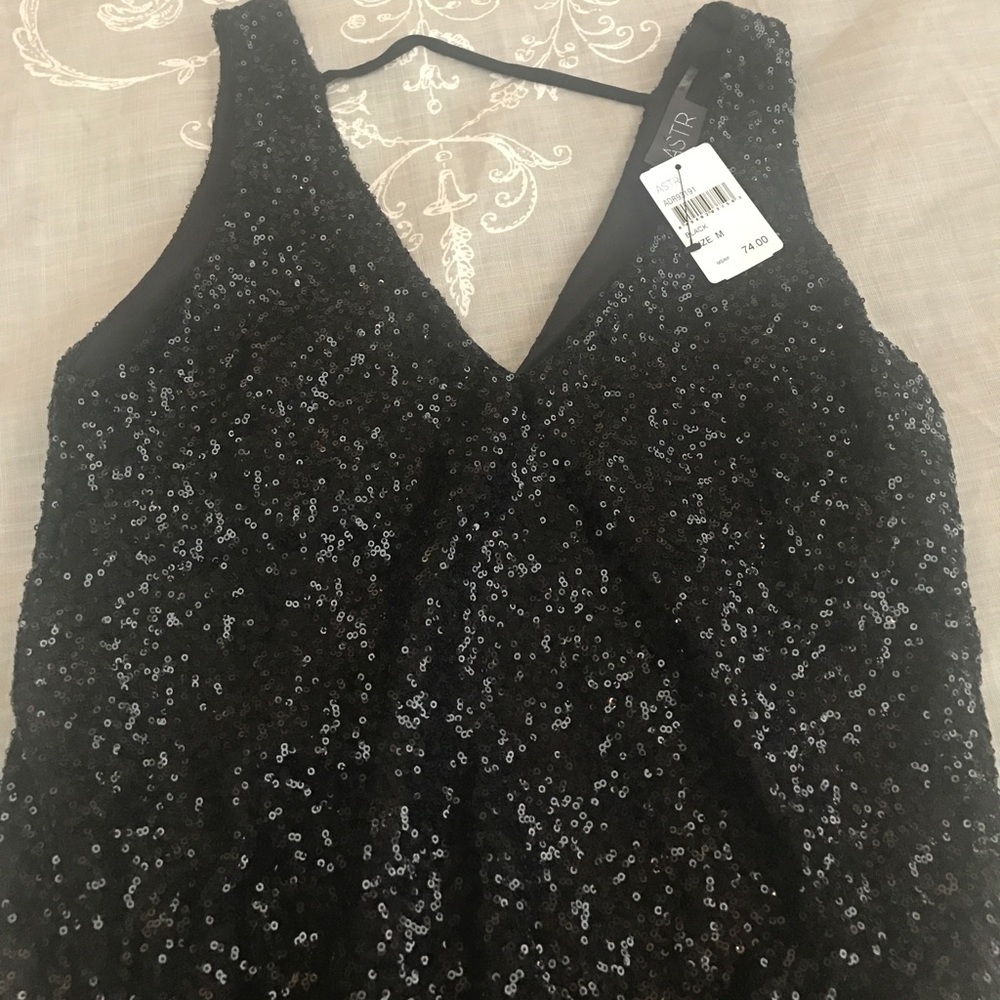 NWT sparkly black dress - Picture 3 of 3