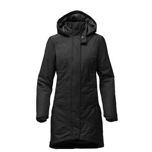 Women's Northface Temescal Trench-Dark Grey