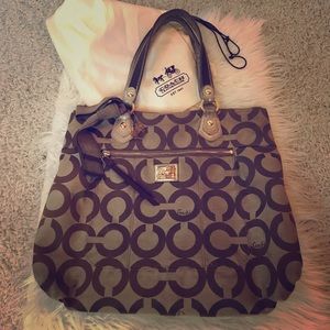 Authentic Coach Tote