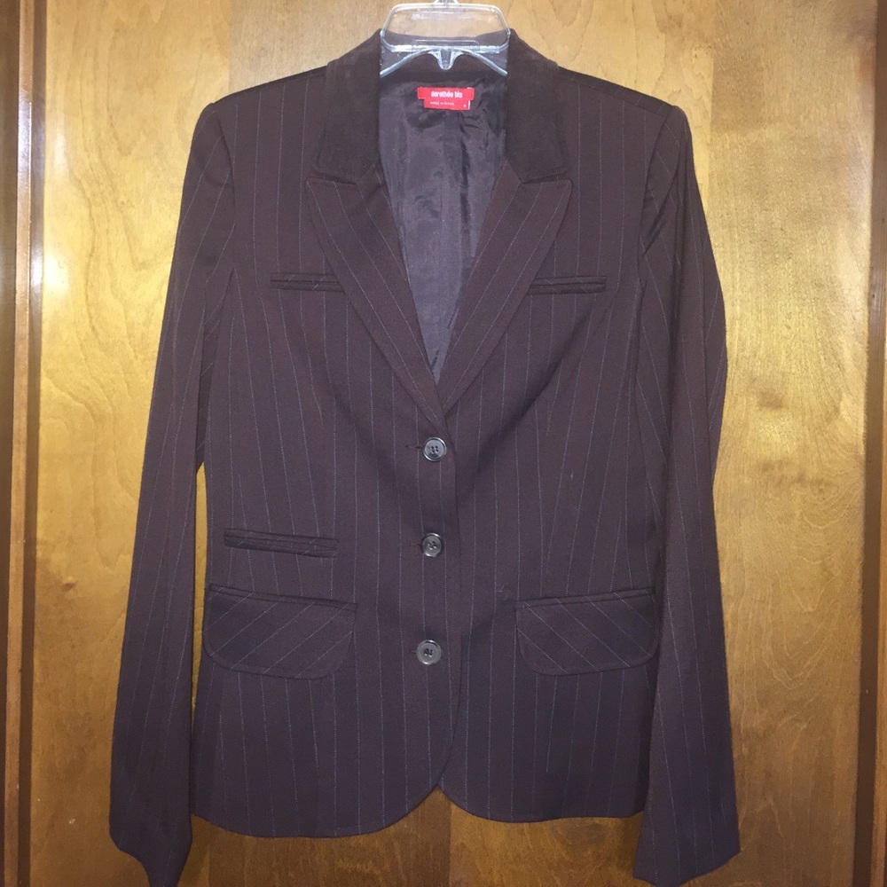 Nwot Dorothee bis jacket in brown and blue