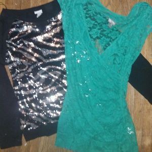 Just the green top for a buyer