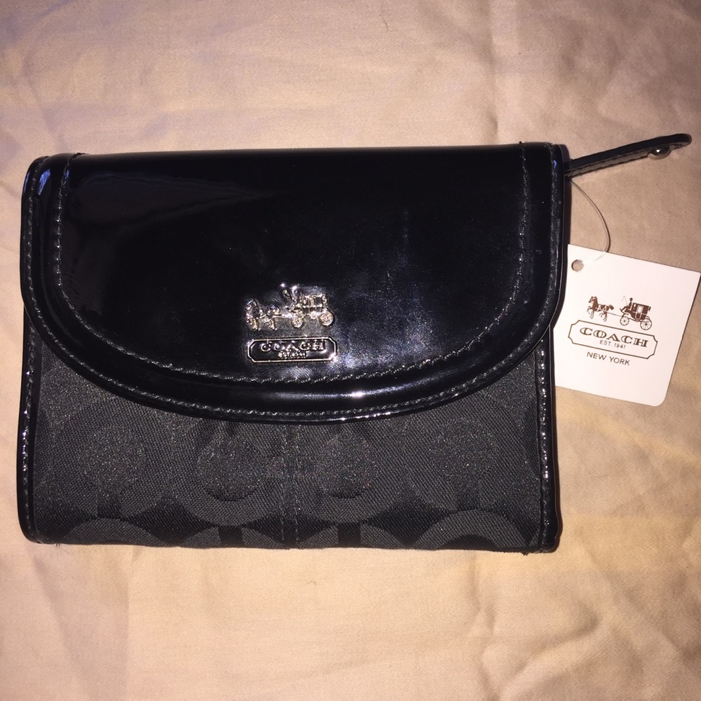 Black Coach wallet