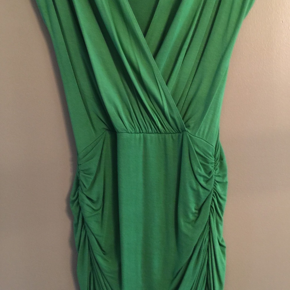 Arden B Knee Length, Body Green Party Dress