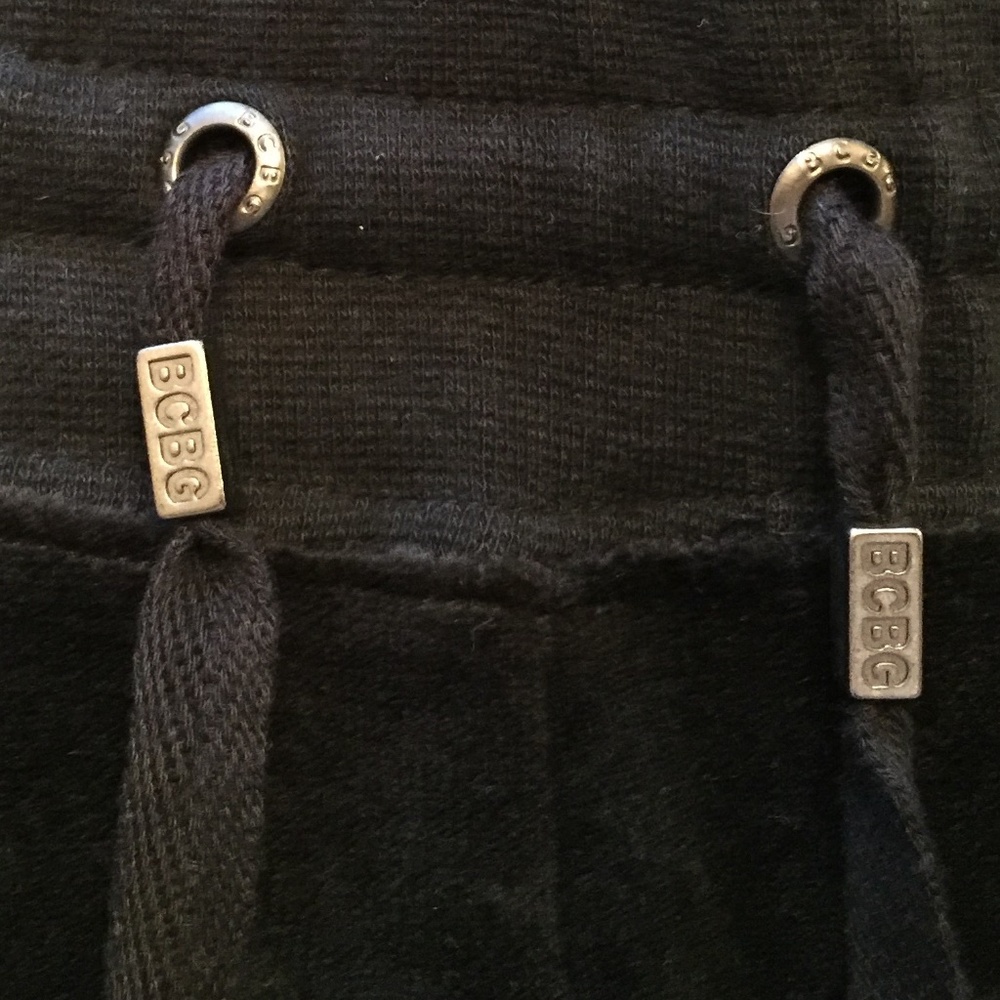 BCBGMaxazria Black Sweatpants