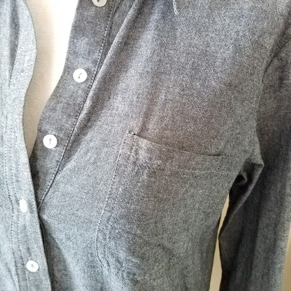 ❌Sold❌ American Apparel Chambray Shirt Dress - Picture 3 of 7