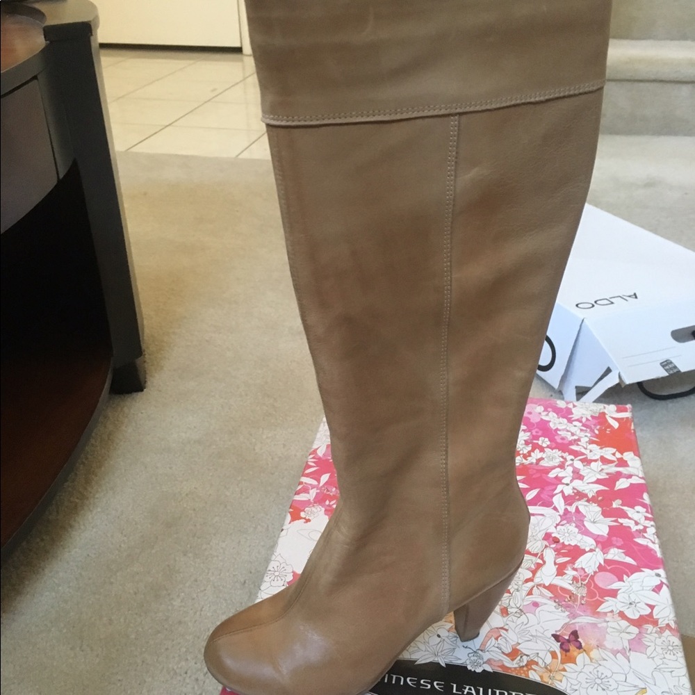 Chinese Laundry tall boots with heel