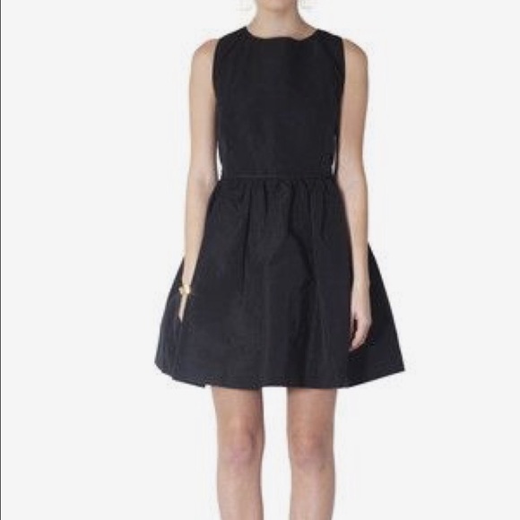 Red Valentino black Faille Dress - Picture 2 of 5