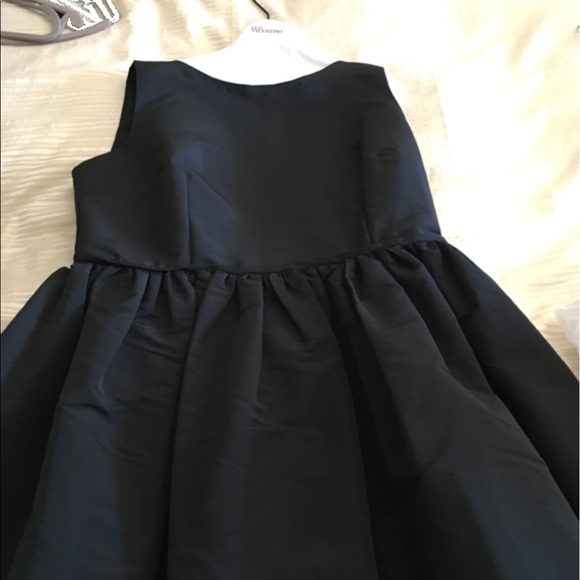 Red Valentino black Faille Dress - Picture 3 of 5