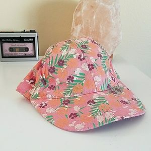 Cute floral "dad-hat" cap