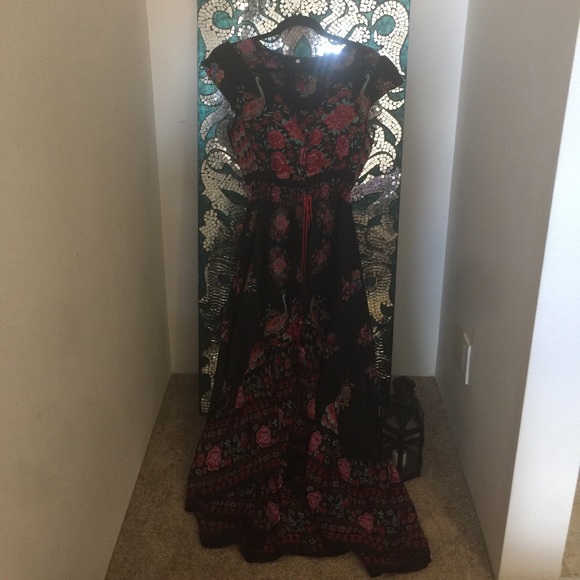  Bohemian Gypsy Dress Size S Last 1️⃣ - Picture 6 of 8