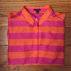 Ann Taylor Stripe Blouse