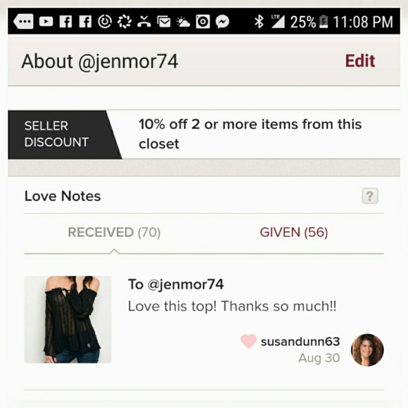 LAST ONE - Sexy Sheer Black Lace Top - Picture 7 of 7