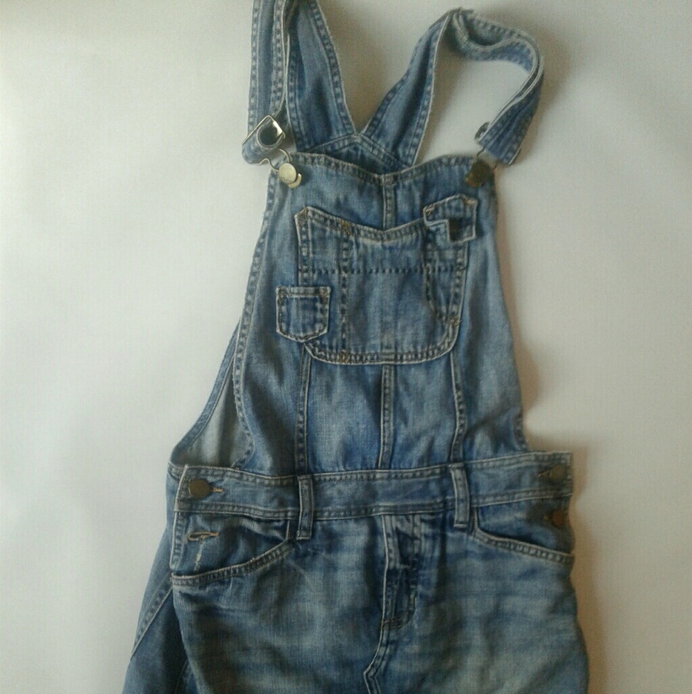 Trendy Overall jean Skirt dress