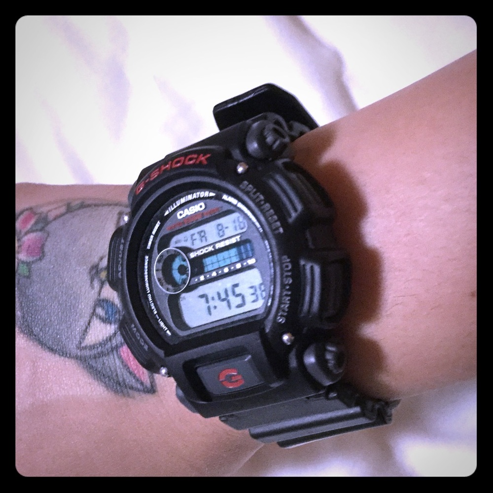 🔥URBAN HIP HOP CASIO BLACK G-SHOCK GSHOCK WATCH