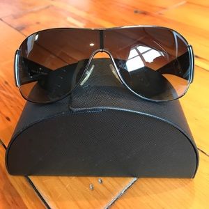 Prada Sunglasses with Purple Detail