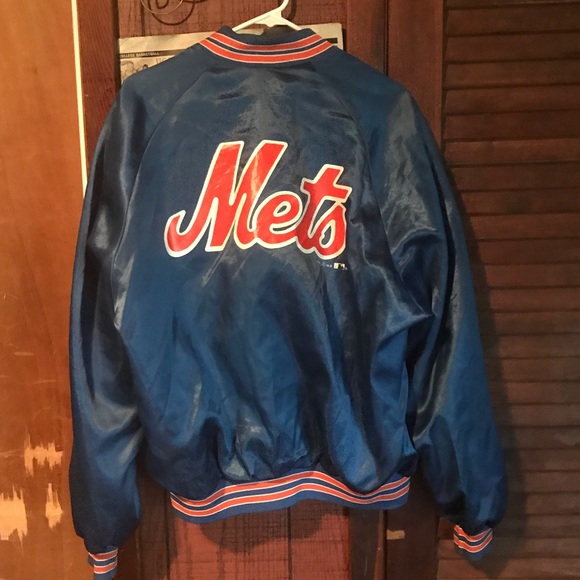 Chalk Line Satin New York Mets Jacket - Picture 2 of 3