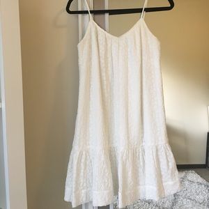 White Madewell Flowy Dress