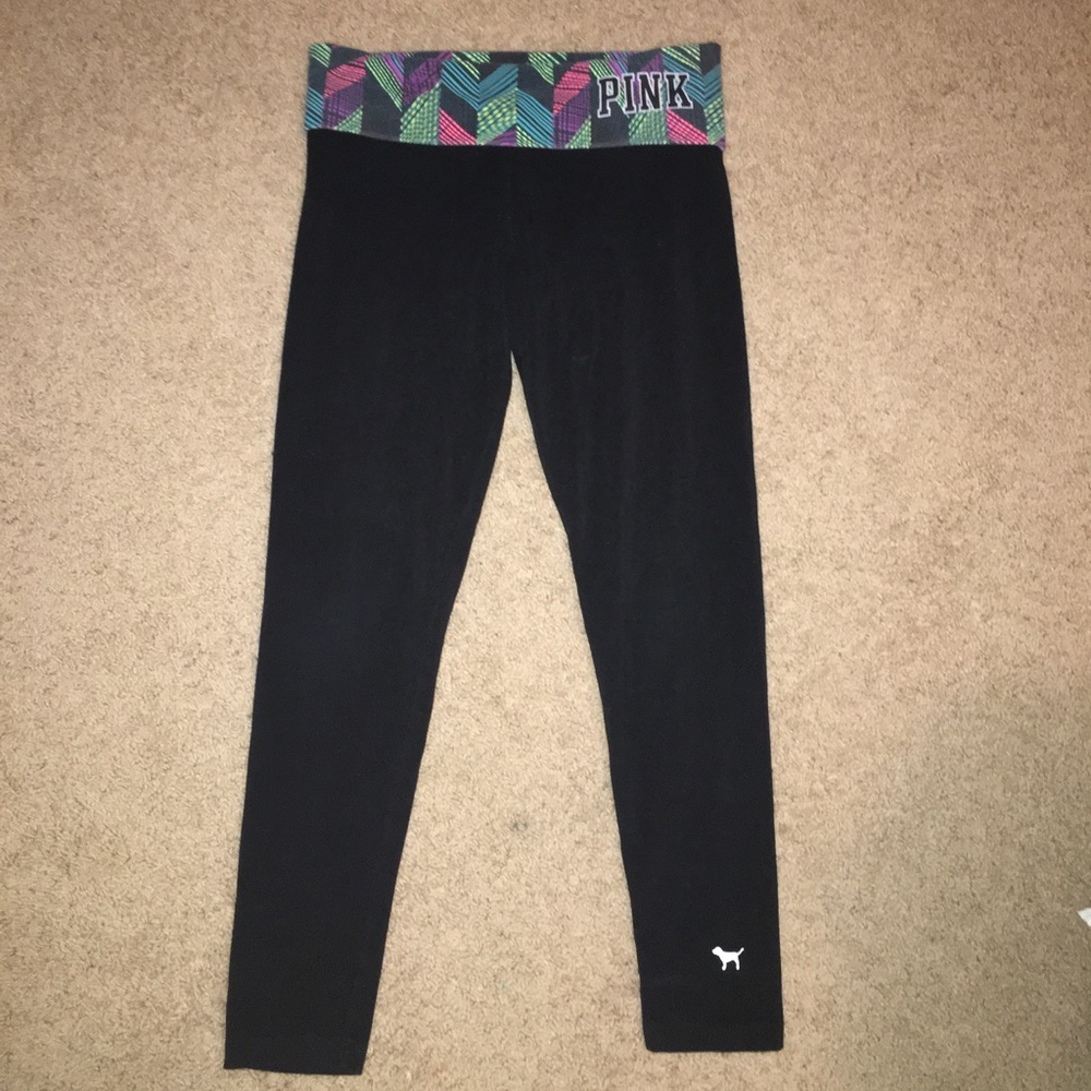 victoria's secret pink leggings