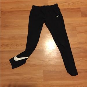 Little girls Nike tights gently worn