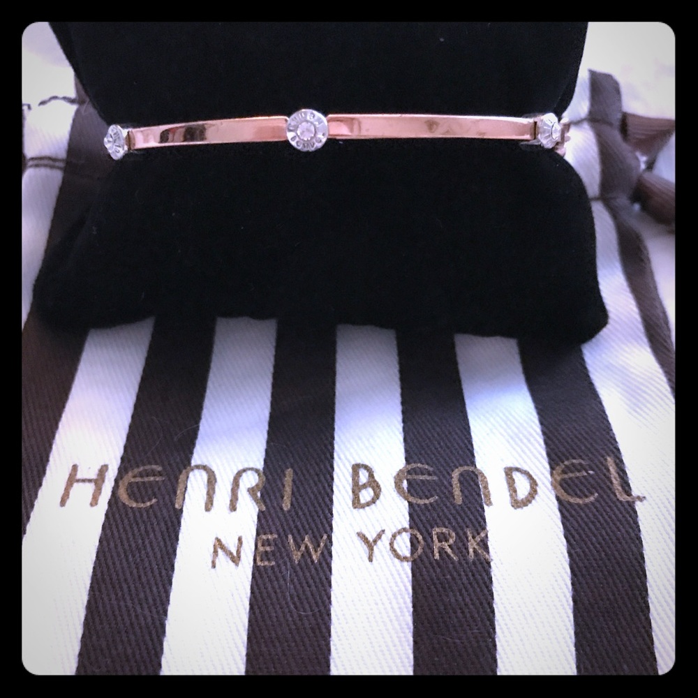 Rose Gold Henri Bendel Bangle