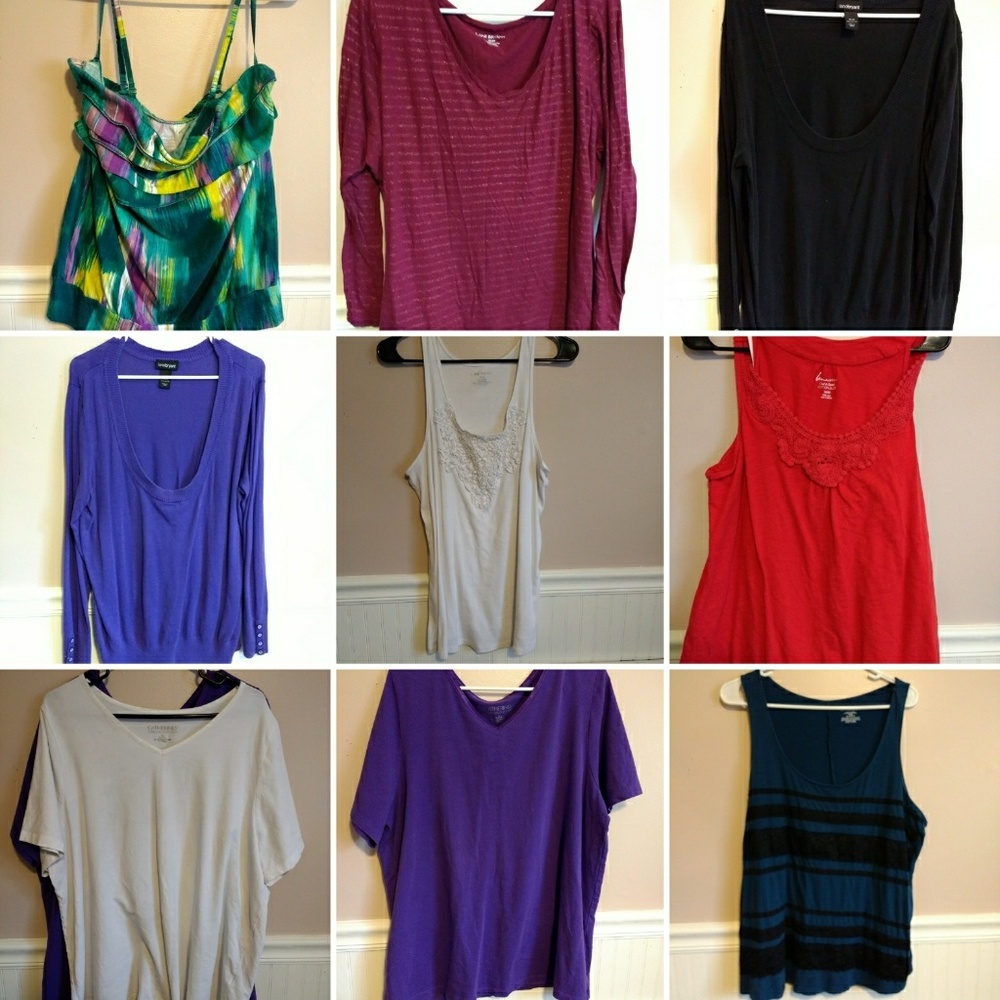 Bundle Lane Bryant / Catherine's Shirts 18/20