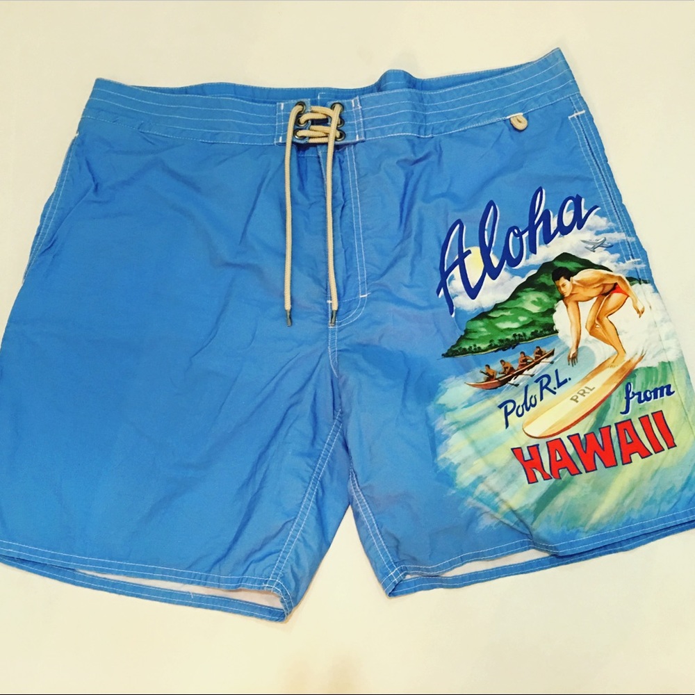 Polo Ralph Lauren Hawaiian graphic shorts size 38