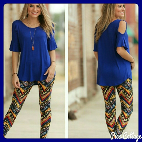 Abstract Multicolor Leggings - Picture 2 of 5