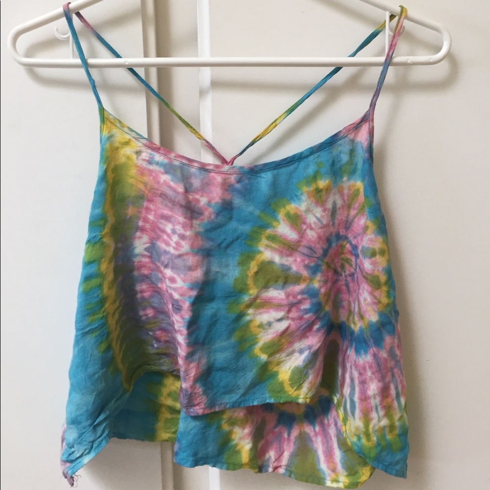 Tie Dye Crop Top