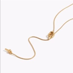 Madewell Knotshine Necklace