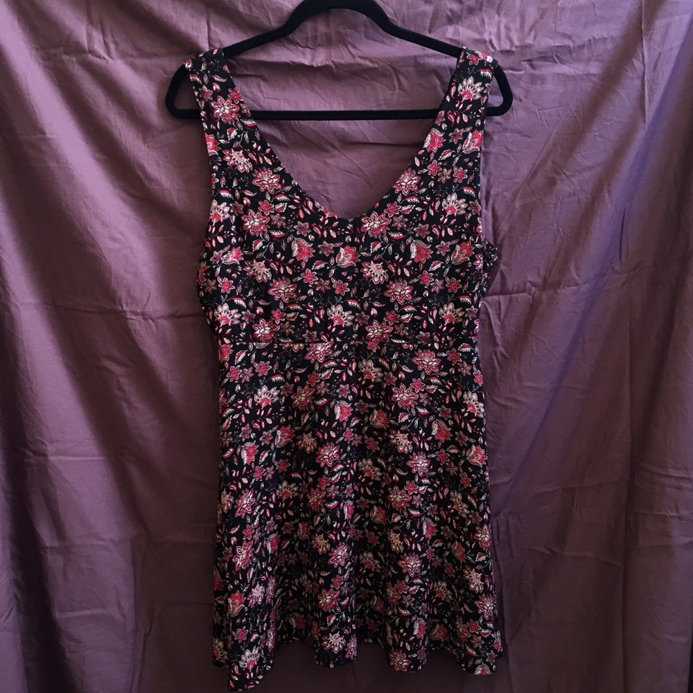 Red Florak Sundress