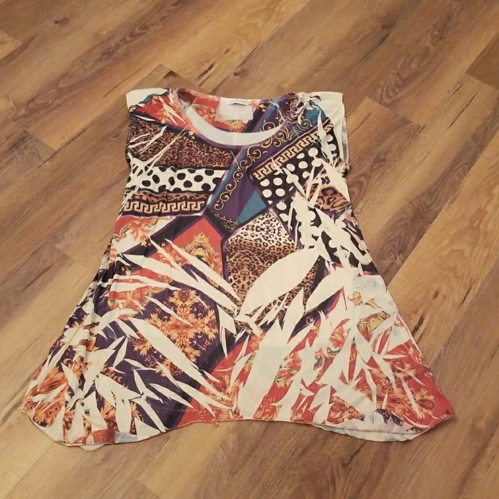 Cap-Sleeved Tunic