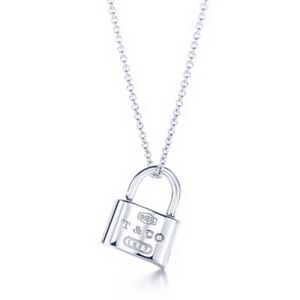 Tiffany's Sterling Silver Lock Necklace