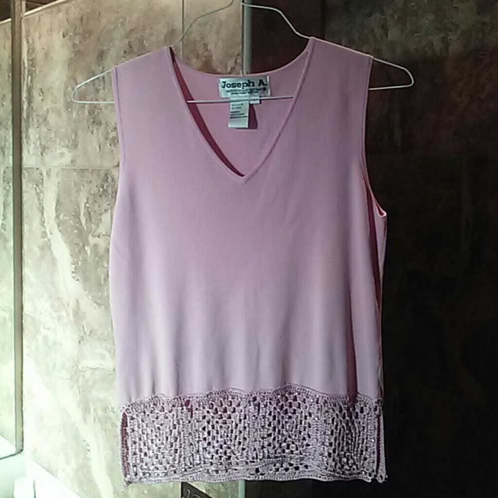Light pink top