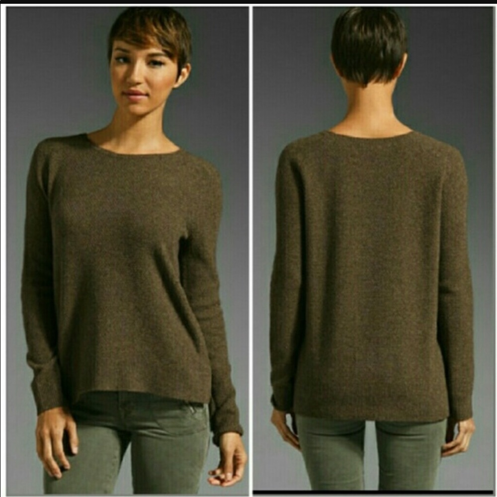 Vince Side Button Crew Neck Sweater 💥💥💥 SALE