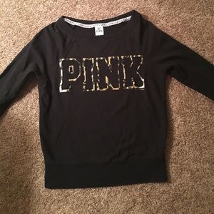 PINK crew neck sweatshirt - Ladies Small