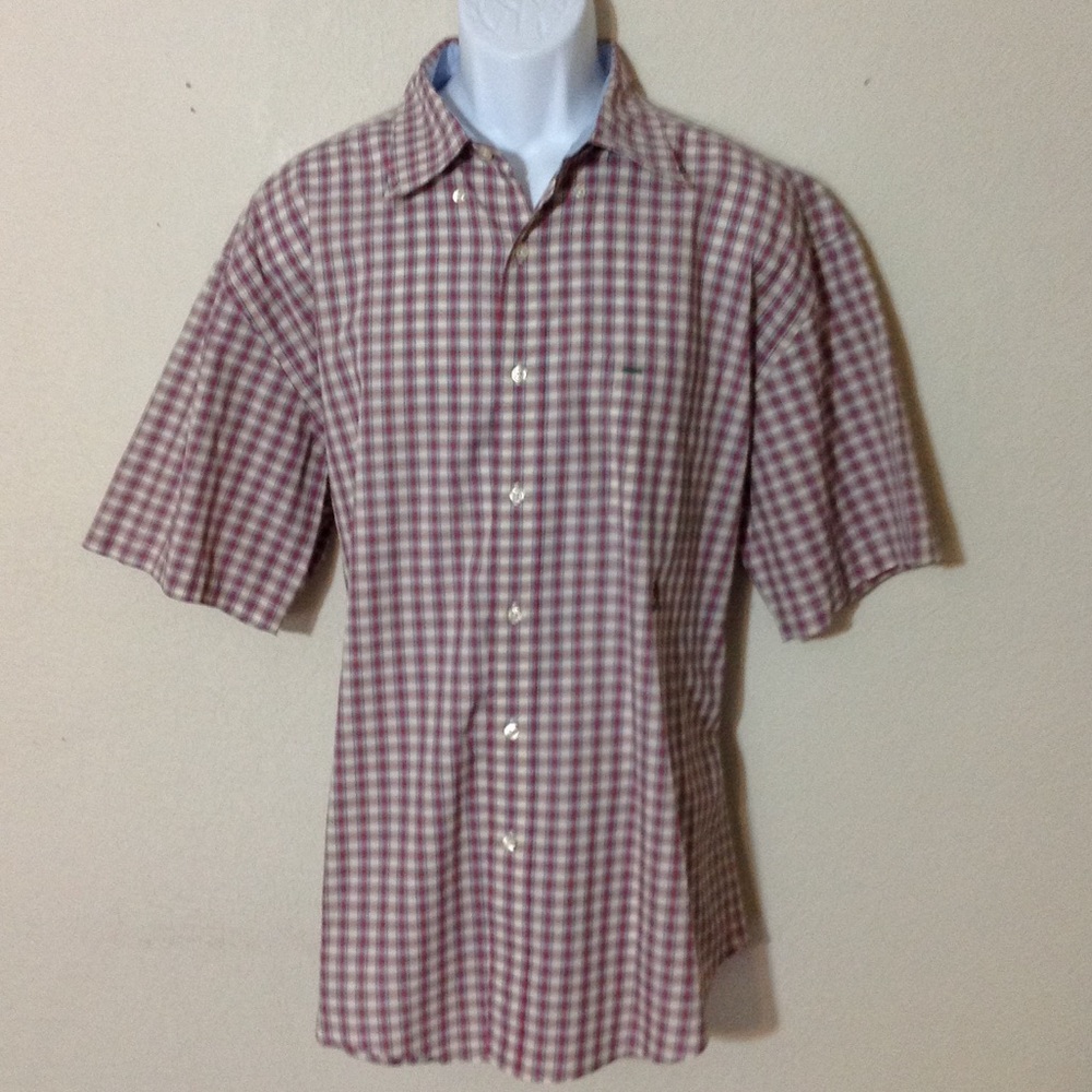 Designer short sleeve button up size XL