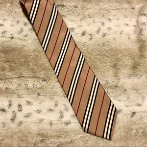 100% Silk Authentic Burberry Tie