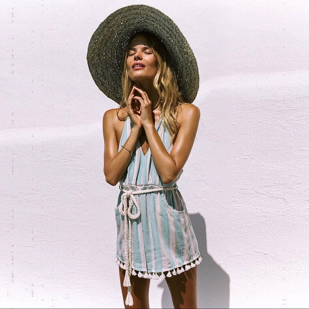 New Spell Designs White Riviera Romper